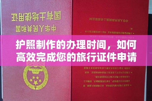 乐至护照制作的办理时间，如何高效完成您的旅行证件申请
