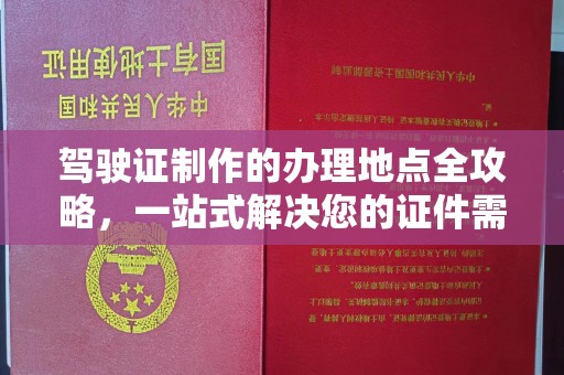 乐至驾驶证制作的办理地点全攻略，一站式解决您的证件需求