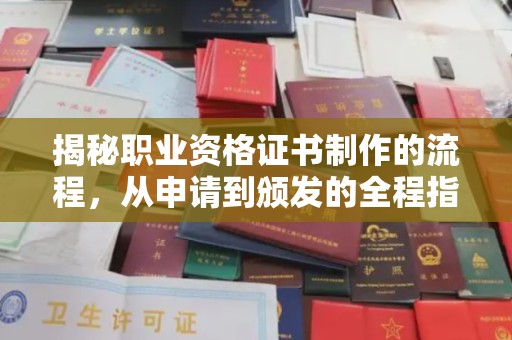 乐至揭秘职业资格证书制作的流程，从申请到颁发的全程指南